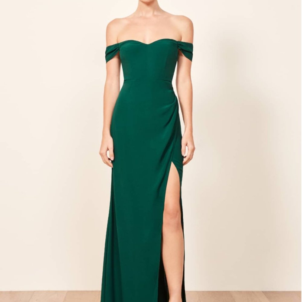 💚NWOT Reformation Marilyn Dress Emerald